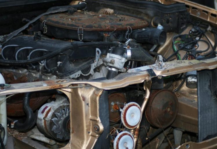 Worn out radiator
